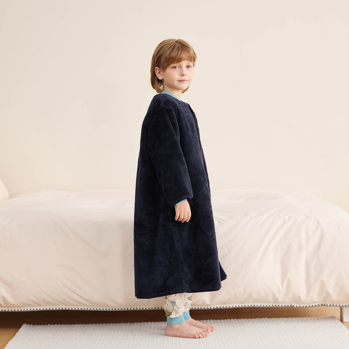 楽天市場】【10%OFF】《コンビミニ》あったかボアガウン兼用スリーパー