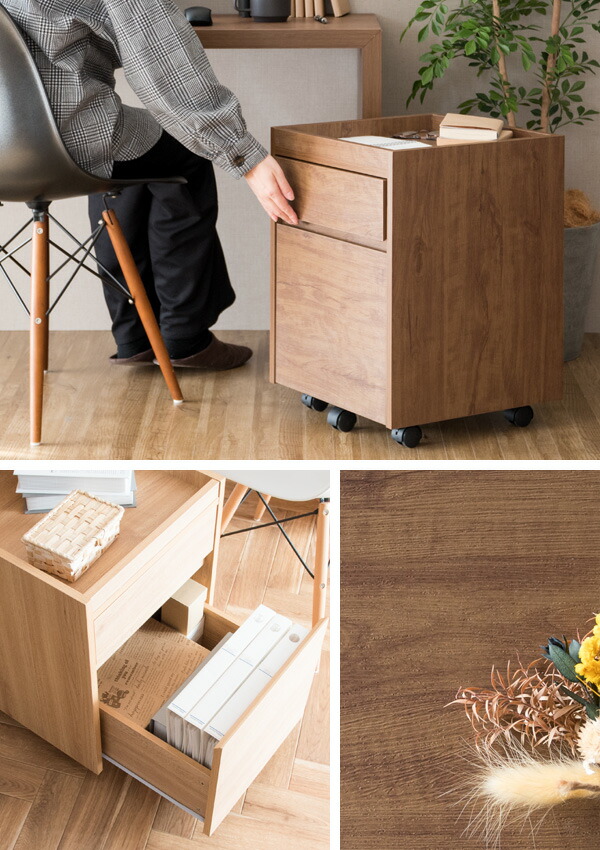 楽天市場】サイドテーブル チェスト 収納 可動 キャビネット 移動