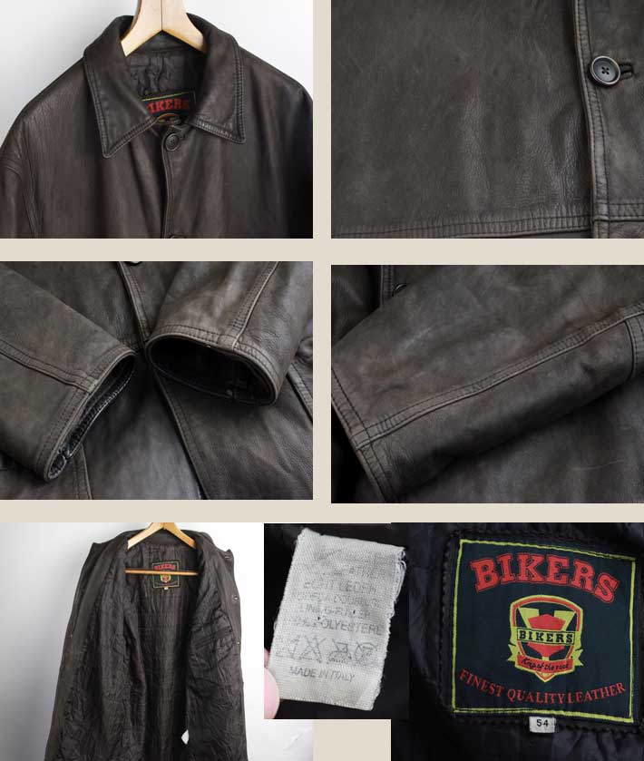 楽天市場】レザージャケット 中古 メンズ 重厚 イタリア製 90年代