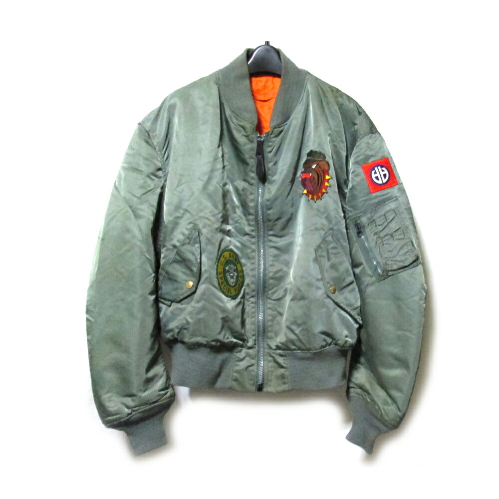 楽天市場】廃盤 Schott ショット 「XL」 ヴィンテージワッペン付 MA-1