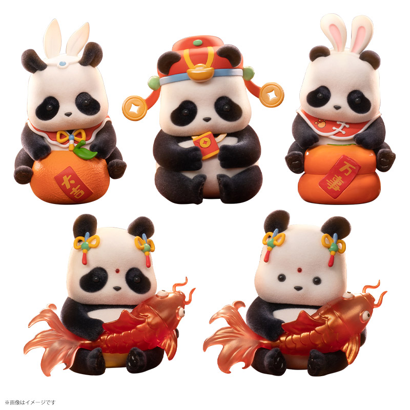 楽天市場】パンダ フィギュア かわいい 52TOYS BLINDBOX PANDA ROLL