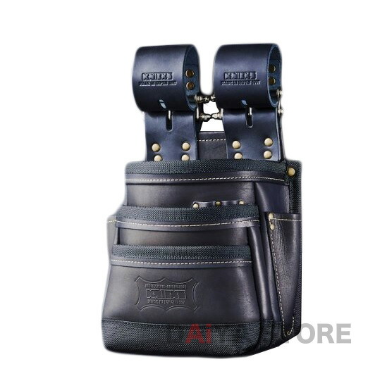 楽天市場】ニックス KNICKS 総ヌメ革使用 3段腰袋 チェーンタイプ KBB