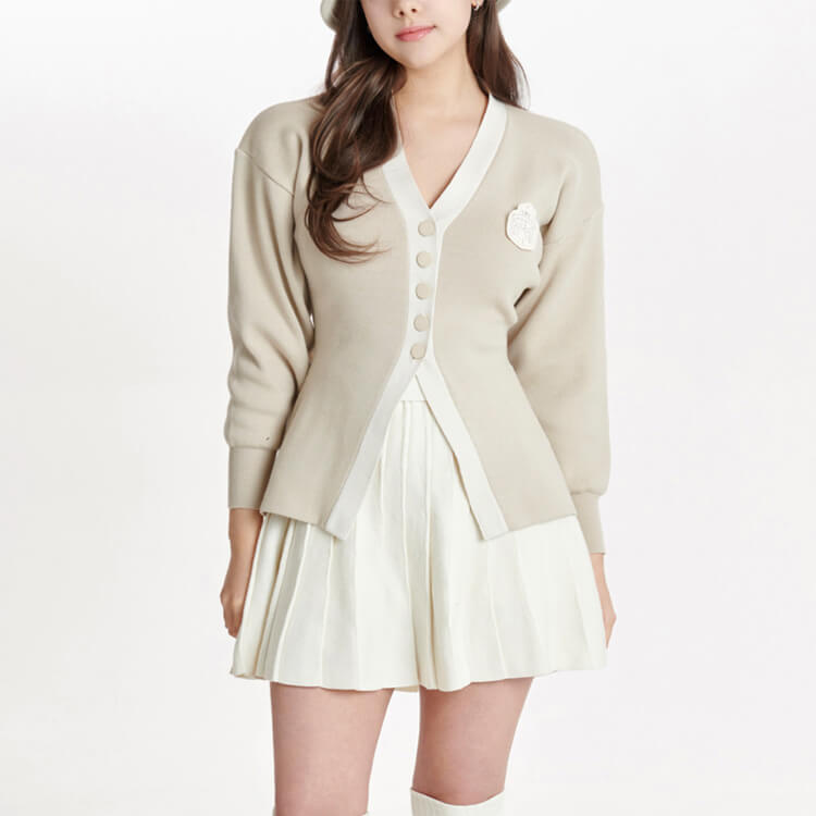 楽天市場】ゴルフウェア レディース 韓国 スカート ニット プリーツ A