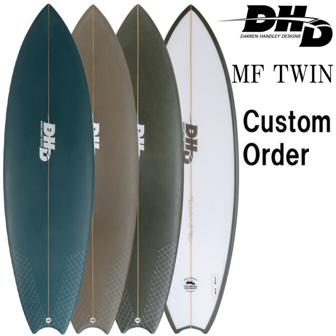 楽天市場】DHD サーフボード MF Twin ミックファニング モデル / DHD