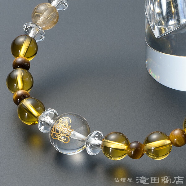 楽天市場】【特選腕輪念珠】 数珠 ブレスレット 恵比寿・大黒天彫り