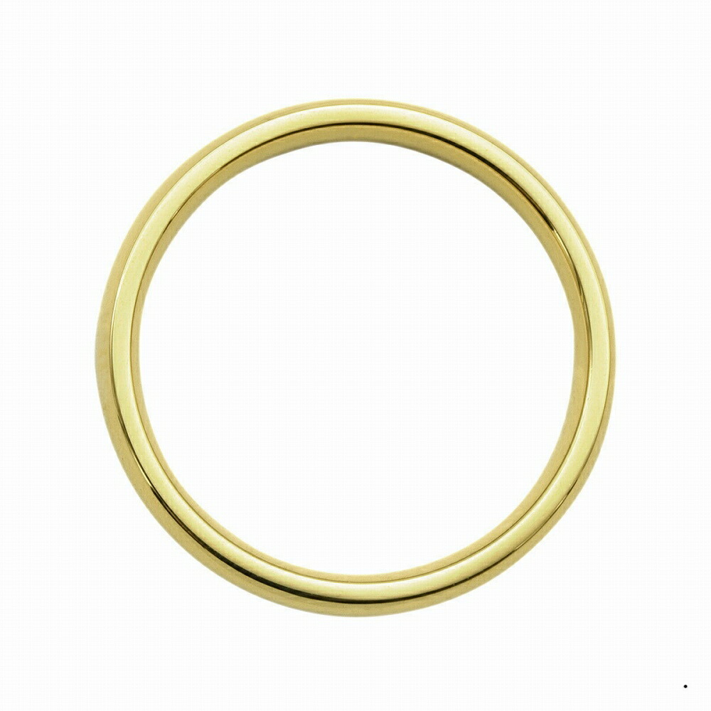 楽天市場】指輪 18金 イエローゴールド 甲丸リング 幅4.0mm ピンキー