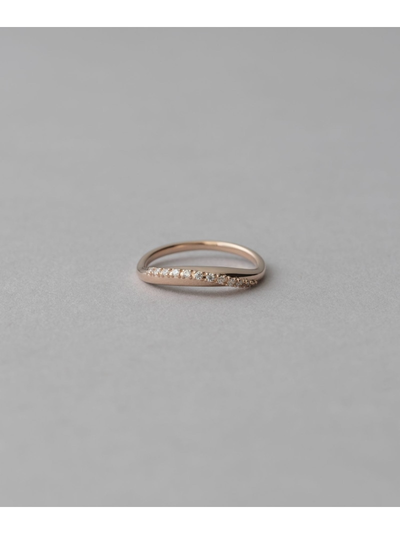 楽天市場】[ONLINE Limited] ビジュー クレセントムーン リング ete