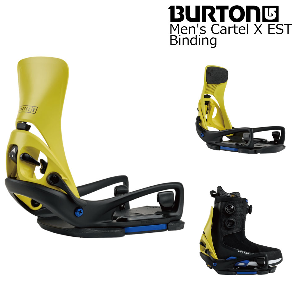 BURTON Re:Flex CARTEL X イエロー Sサイズ 23-24 Men's Cartel X Re