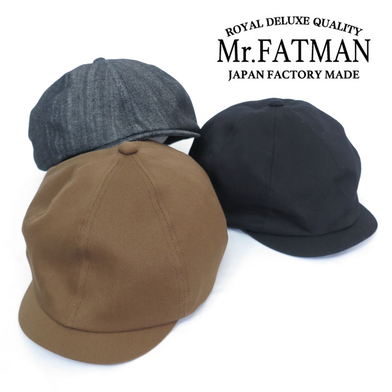 楽天市場】Mr.FATMAN ミスターファットマン 帽子 BEAK NEWSBOY CAP