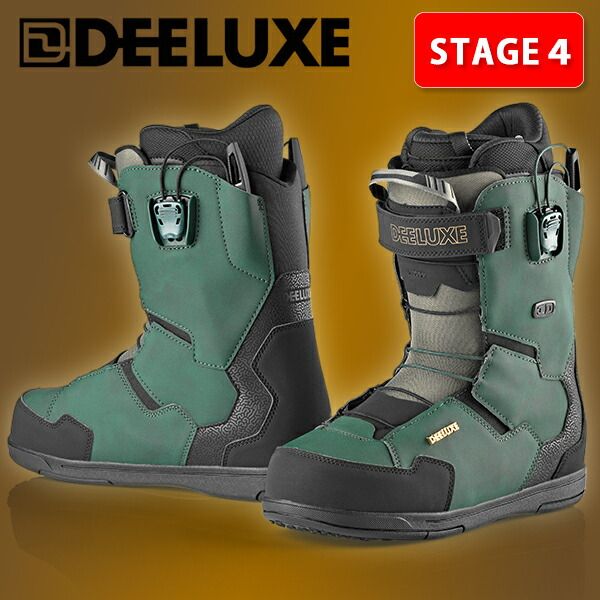 DEELUXE スノーボードブーツ 男性用 ダークグリーン DEELUXE