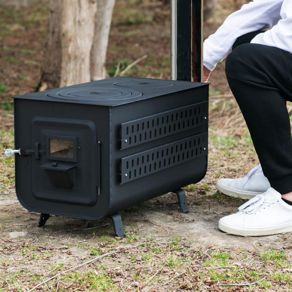 楽天市場】【ふるさと納税】新保製作所 角型薪ストーブ窓付ガード付