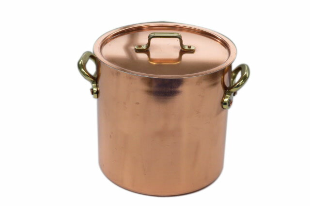 楽天市場】業務用 銅 寸胴鍋銅 寸胴（蓋つき）21cm『シェフ銅鍋プロ
