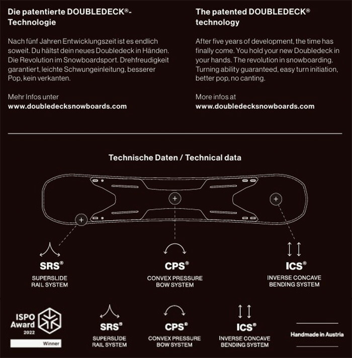 楽天市場】DOUBLEDECK ダブルデッキ スノーボード 板 CARVING D BLACK