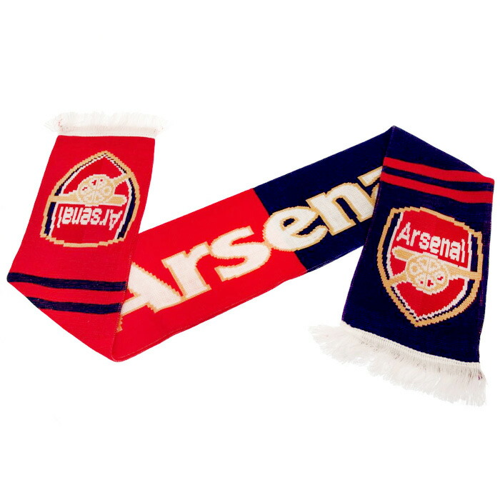 楽天市場】アーセナル オフィシャル マフラー SP【サッカー サポーター