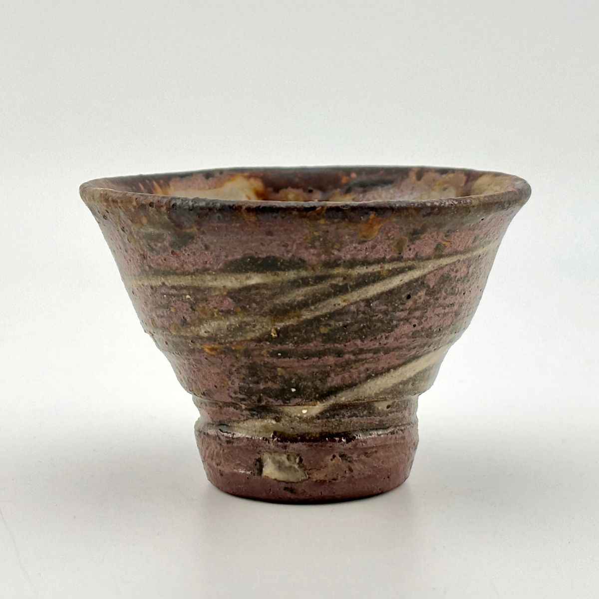 壺屋焼 人間国宝 金城次郎作 魚文ぐい呑 やちむん 壺屋焼 琉球焼 作家