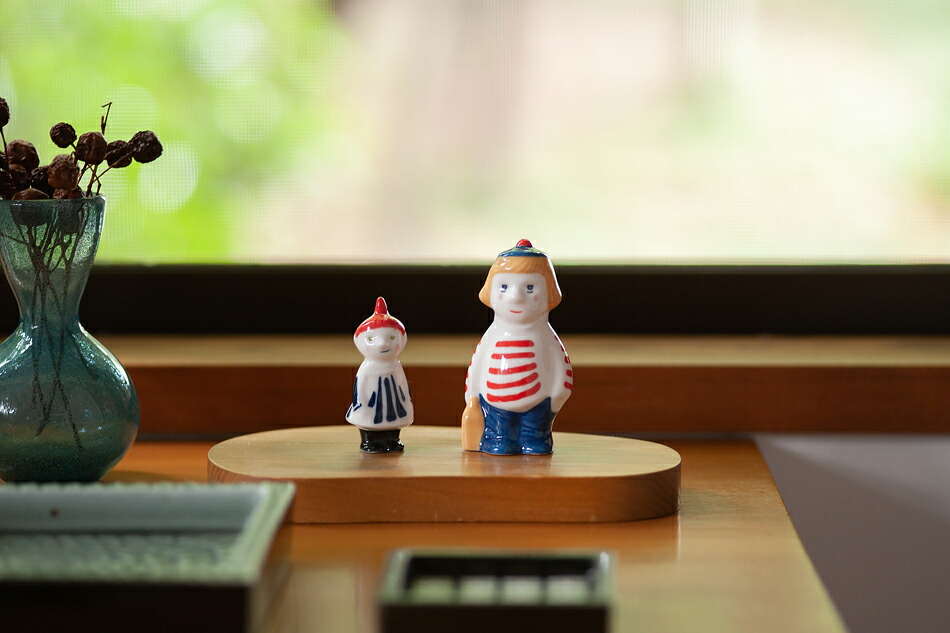 楽天市場】ムーミン ミニフィギュア トゥーティッキ（アラビア／ARABIA