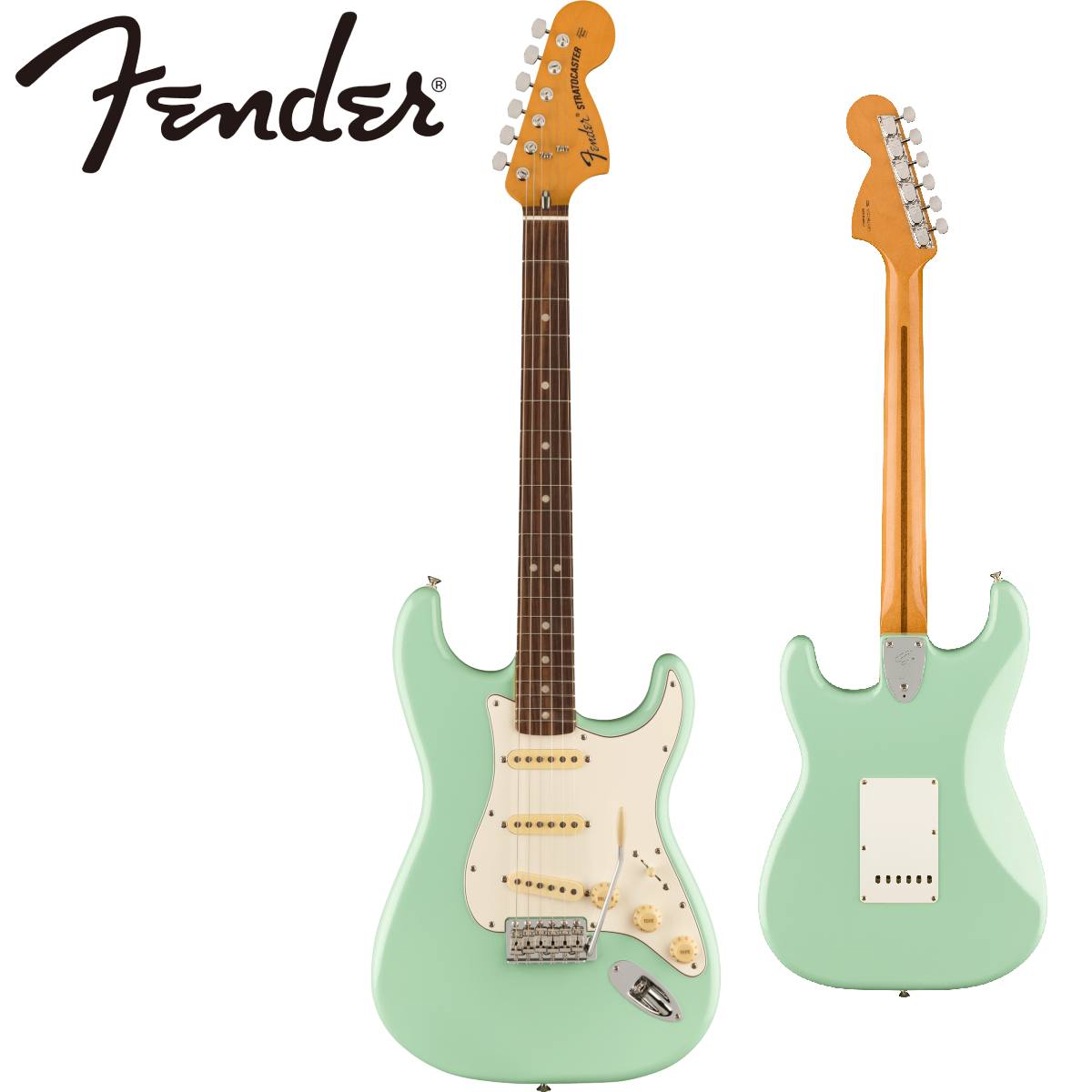楽天市場】Fender Vintera II 70s Stratocaster -Surf Green- 新品