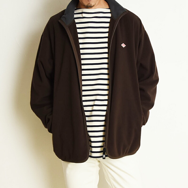 楽天市場】DANTONダントン フリース スタンド ジップ ジャケット
