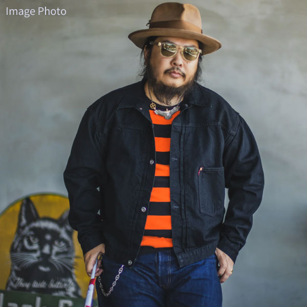 楽天市場】TCBジーンズ Late S40's Jacket BlackBlack 【14オンス