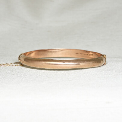 楽天市場】グッドウィル アンティーク ジュエリーゴールド バングル 9