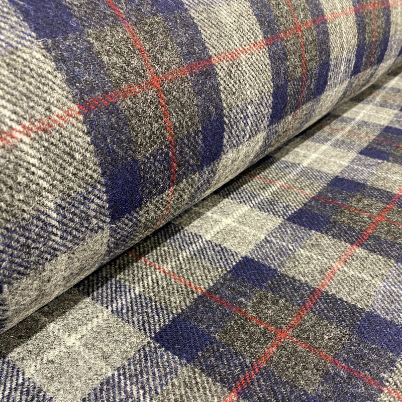 楽天市場】Harris Tweed（ハリスツイード）生地 ／Navy × Gray