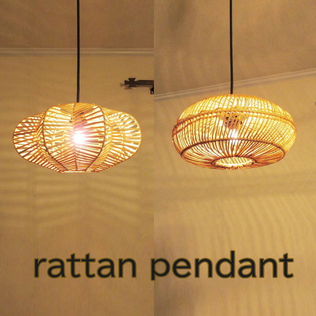 楽天市場】ペンダントライト おしゃれ ラタン 籐 バリ風 天井 モダン