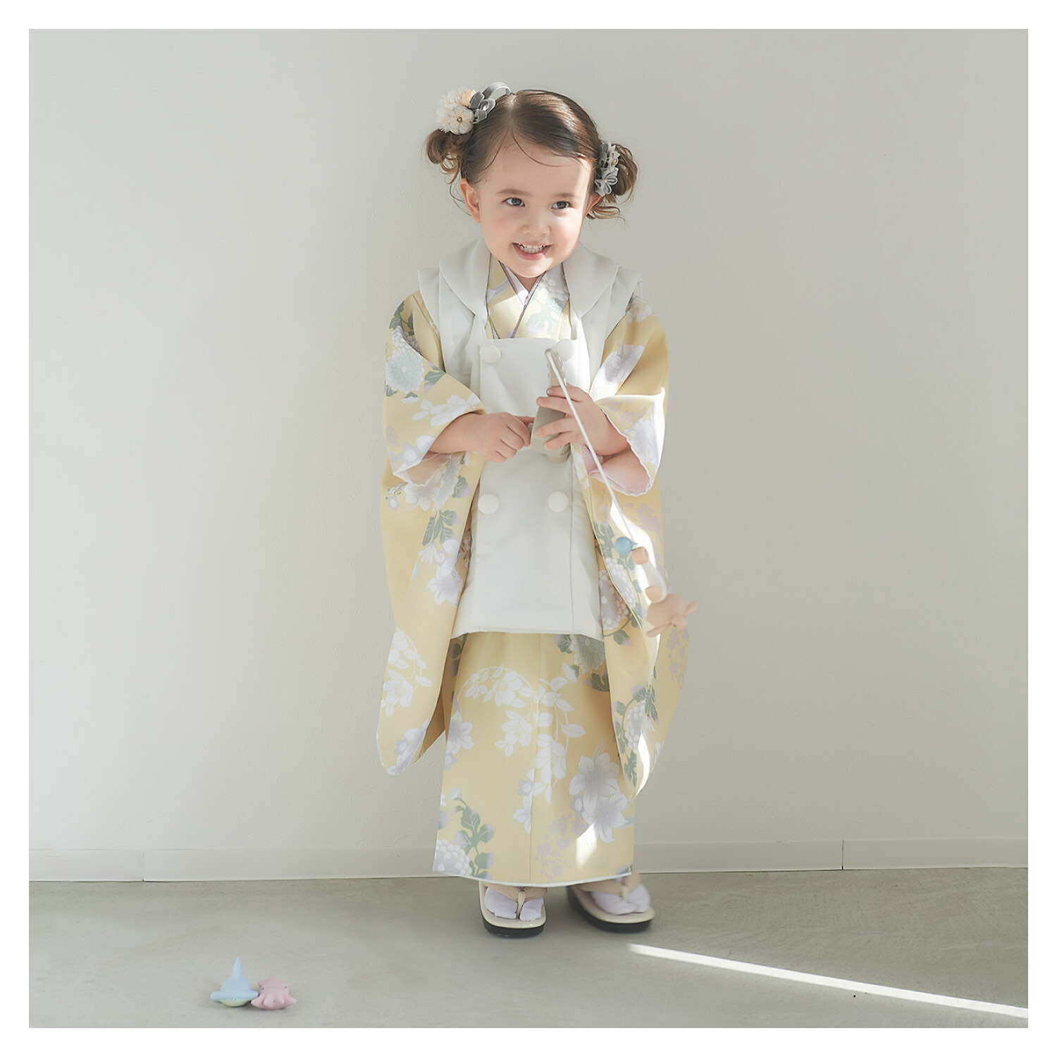 楽天市場】【 七五三 3歳 女の子 被布セット 】 届いてすぐ着れる 髪