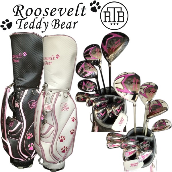 楽天市場】ルーズベルト テディベア RTB-L3 レディースゴルフセット
