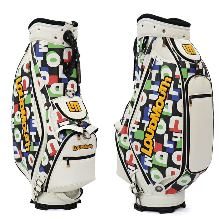 楽天市場】LOUDMOUTH ラウドマウス LM-CB0027 キャディバッグ 9型