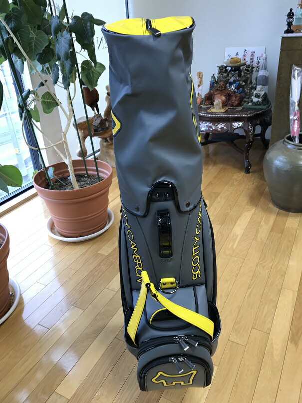 楽天市場】【新品未使用】ScottyCameron CAUTION STRIPE STAFF BAG