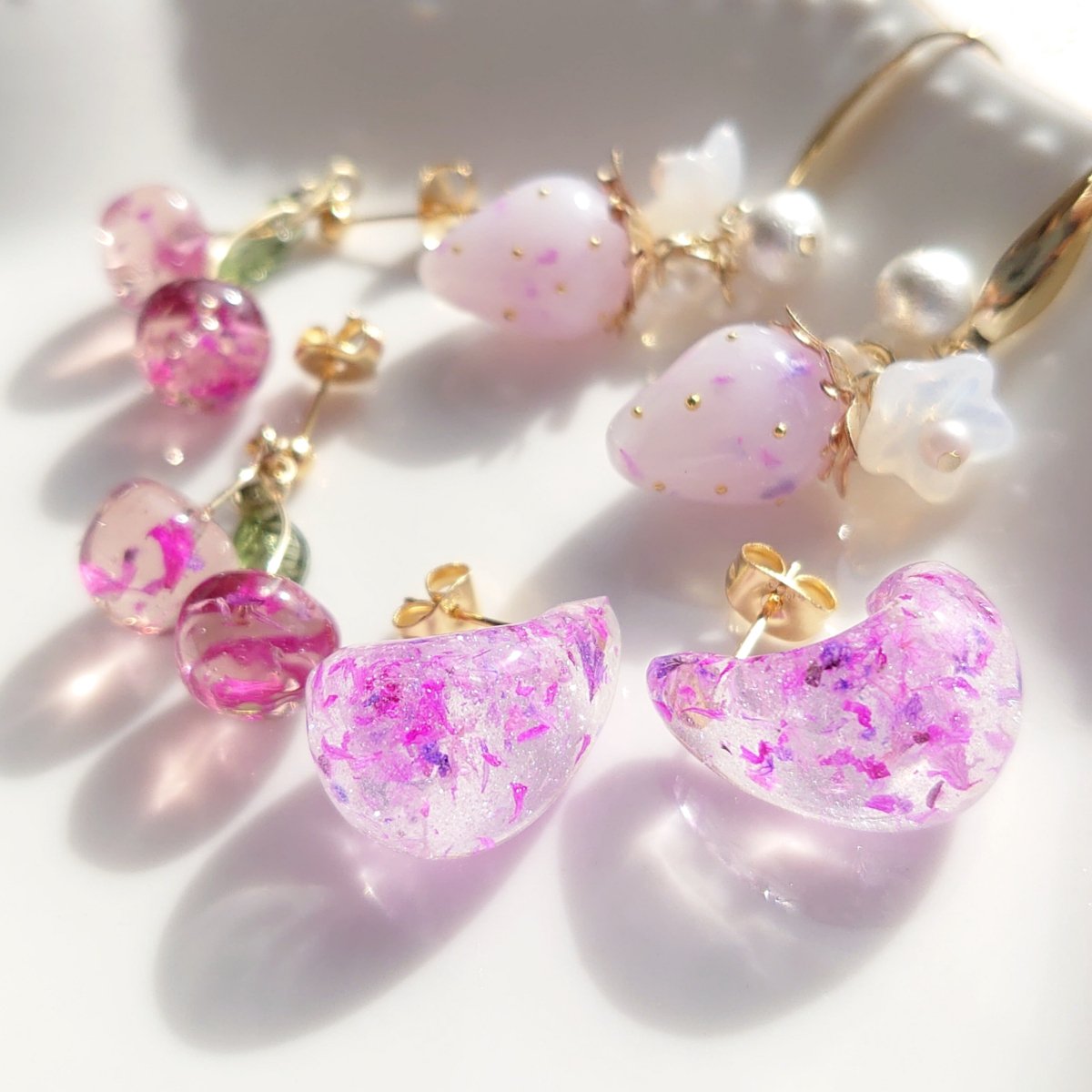 楽天市場】【ドライフラワー】花びらのカケラMIX レジン封入 レジン用