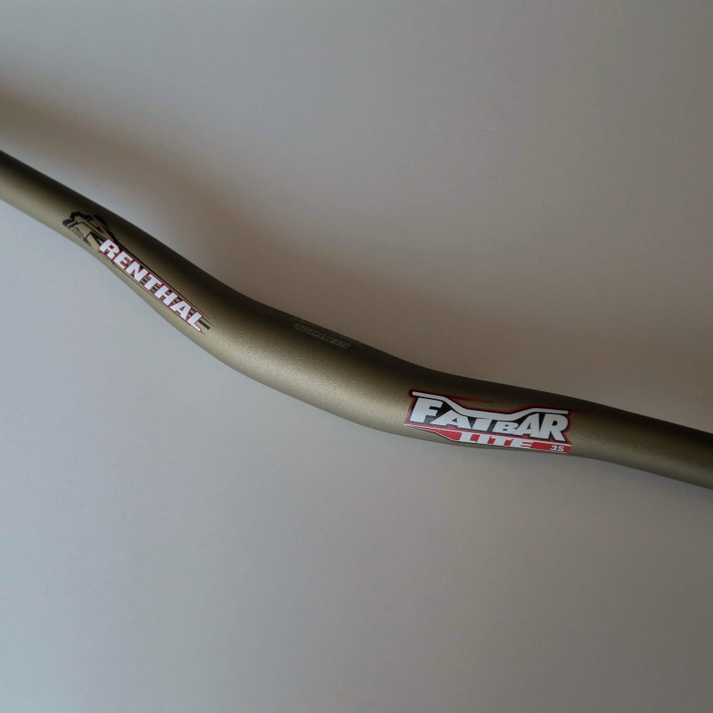 楽天市場】RENTHAL FATBAR LITE 35mm/760mm ゴールド レンサル