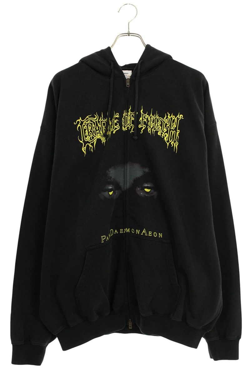 大幅値下げ】Vetements ブラック トレーナー 限定版 大幅値下げ