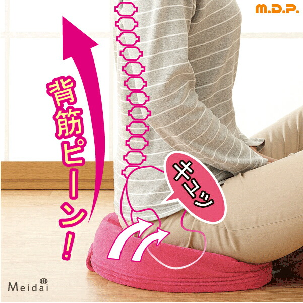 楽天市場】骨盤 クッション [ 勝野式 座るだけで骨盤 キュッと