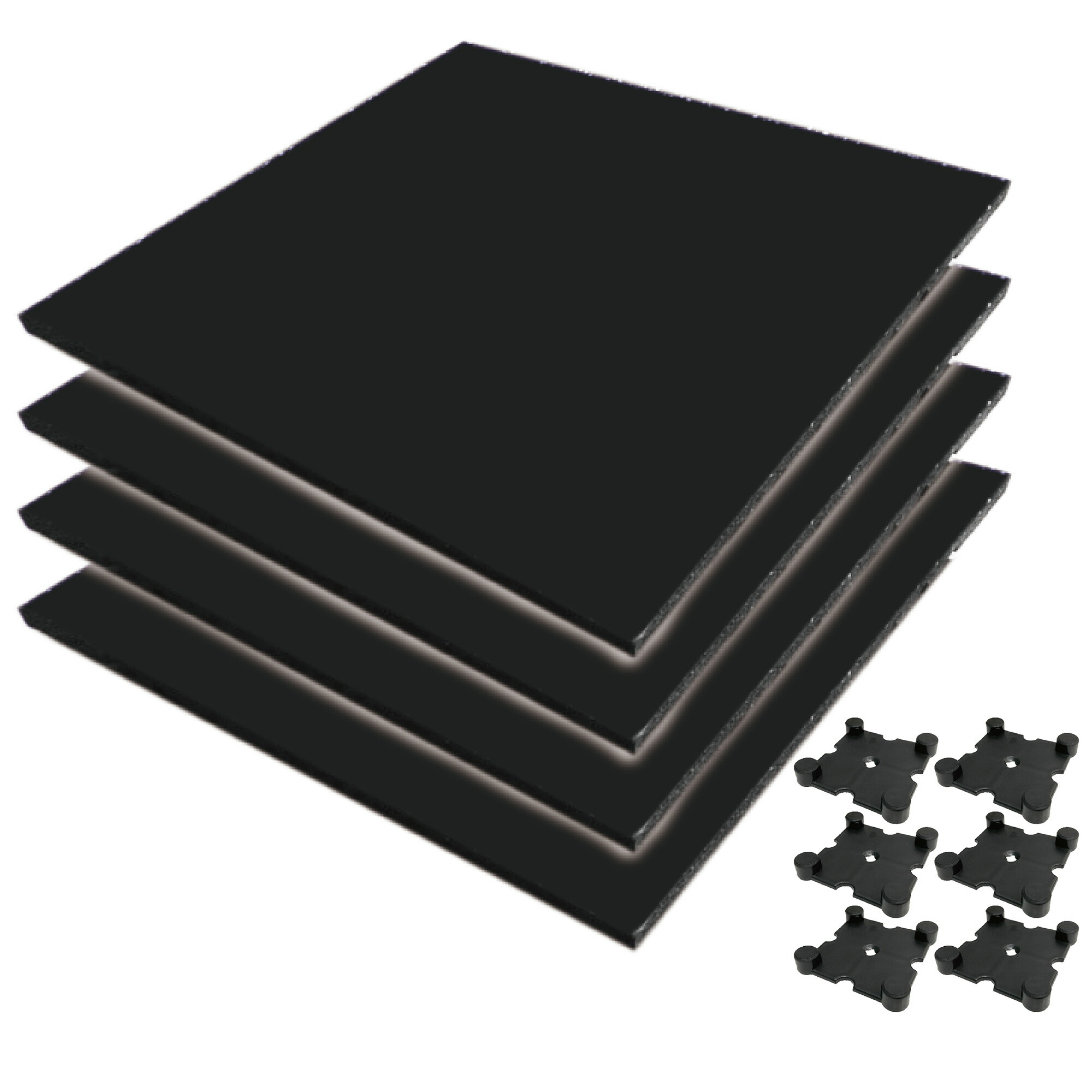 楽天市場】トレーニングマット 500×500mm 厚さ2.5cm 4枚セット 衝撃