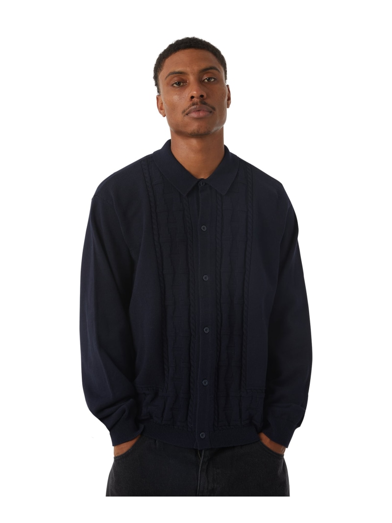 楽天市場】TOWNER LS KNIT TOP / HUF ハフ ニット HUF ハフ トップス