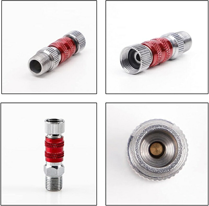 楽天市場】エアブラシ ジョイント クイックジョイント プラグ3個付き