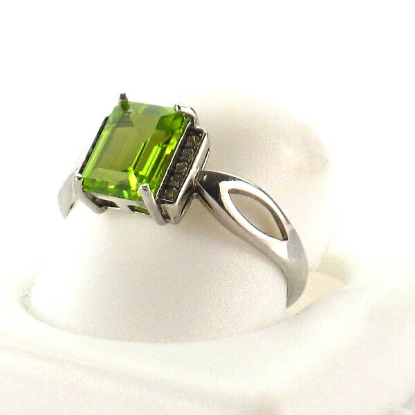 楽天市場】＼27日11:59迄10％OFFクーポン／ 天然石 ペリドット リング