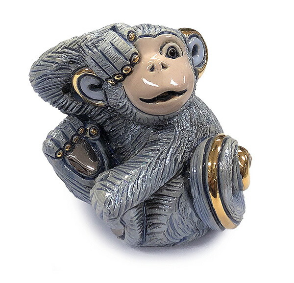 楽天市場】送料無料 おどけ猿子供 F386陶器 置物 動物 猿 さる サル