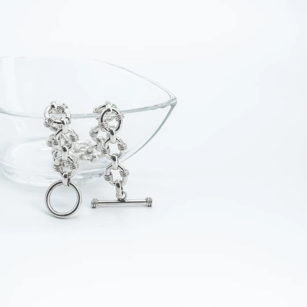 楽天市場】【楽天1位】【ギフト】ラウンドチェーンブレスレット 3