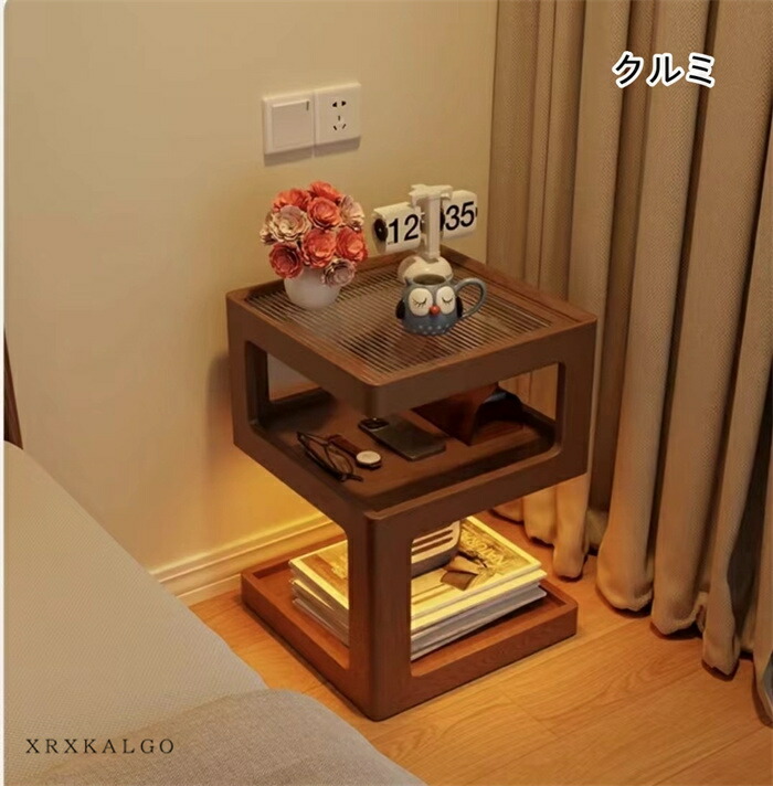 楽天市場】【時間限定全品10%OFF】ベッドサイドテーブル ナイト