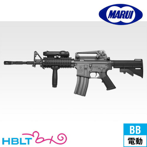 美品90m/s東京マルイ純正電動ガン新型M4A1RIS本体＋マガジン良品