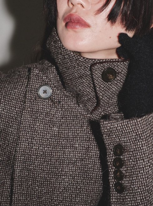 楽天市場】【即日出荷】TODAYFUL トゥデイフル Doublecollar Tweed