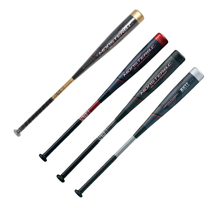 楽天市場】ゼット ZETT 野球 一般軟式バット モンスターブラック