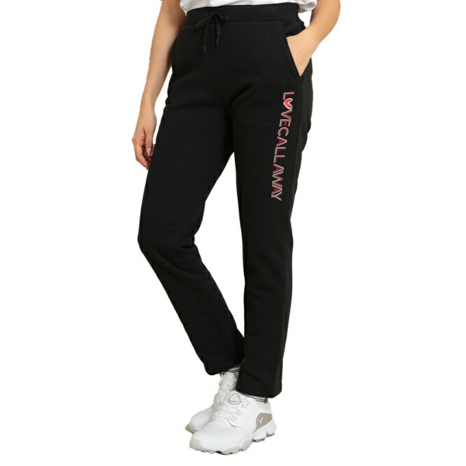 Callaway ラブキャロウェイ スウェットパンツ ブラック LL 完売品 楽天