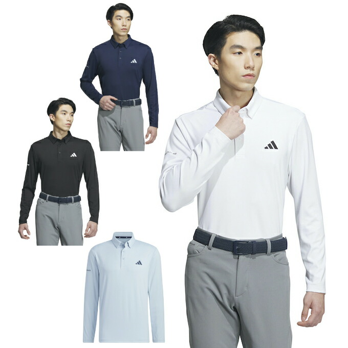 楽天市場】アディダス ゴルフウェア ポロシャツ 長袖 メンズ BOS
