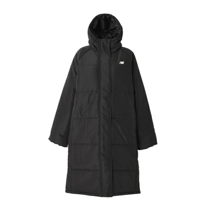 楽天市場】ニューバランス ベンチコート 中綿 レディース フーデッドパ