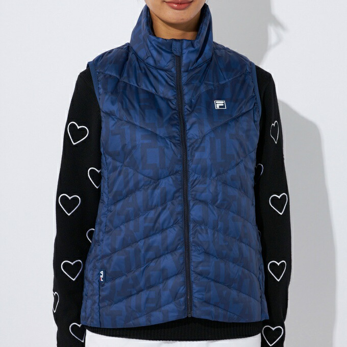 楽天市場】フィラ FILA ゴルフウェア ベスト レディース ハイブリッド