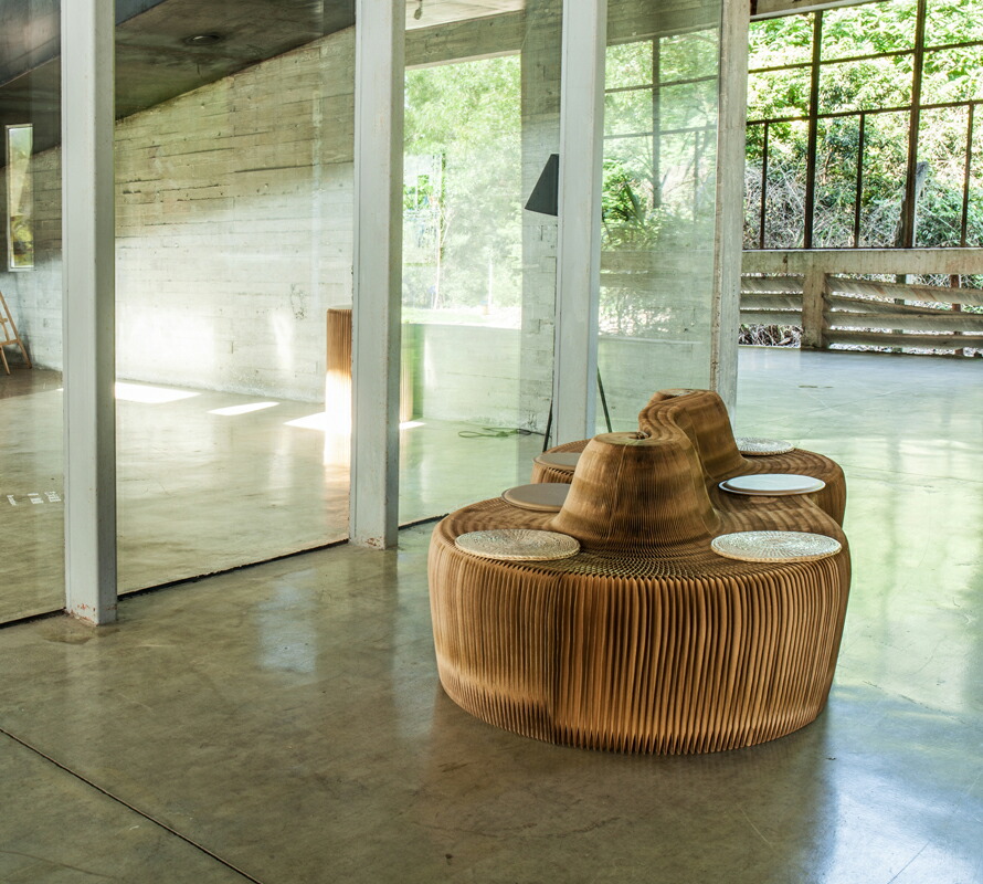 楽天市場】HINTON ソファ(Paper Sofa)9人掛け 折り畳みソファ クラフト