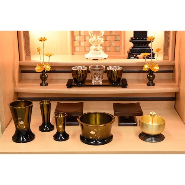 楽天市場】仏具 高坏 高月 低高月 木製 2.5寸 3寸 ライト色・ダーク色